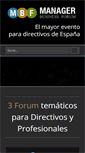 Mobile Screenshot of managerforum.es